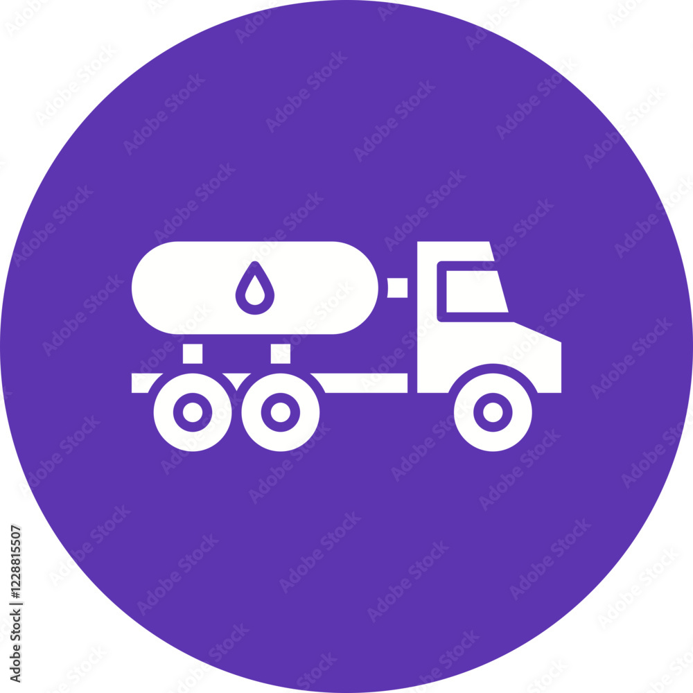 Tank Truck icon single vector illustration Tank Truck icon single vector illustration
