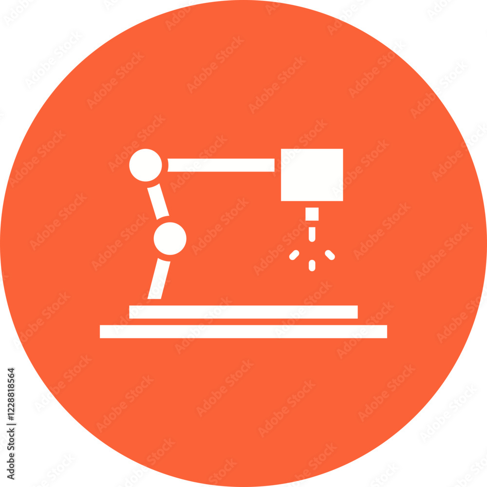 Machine icon single vector illustration Machine icon single vector illustration