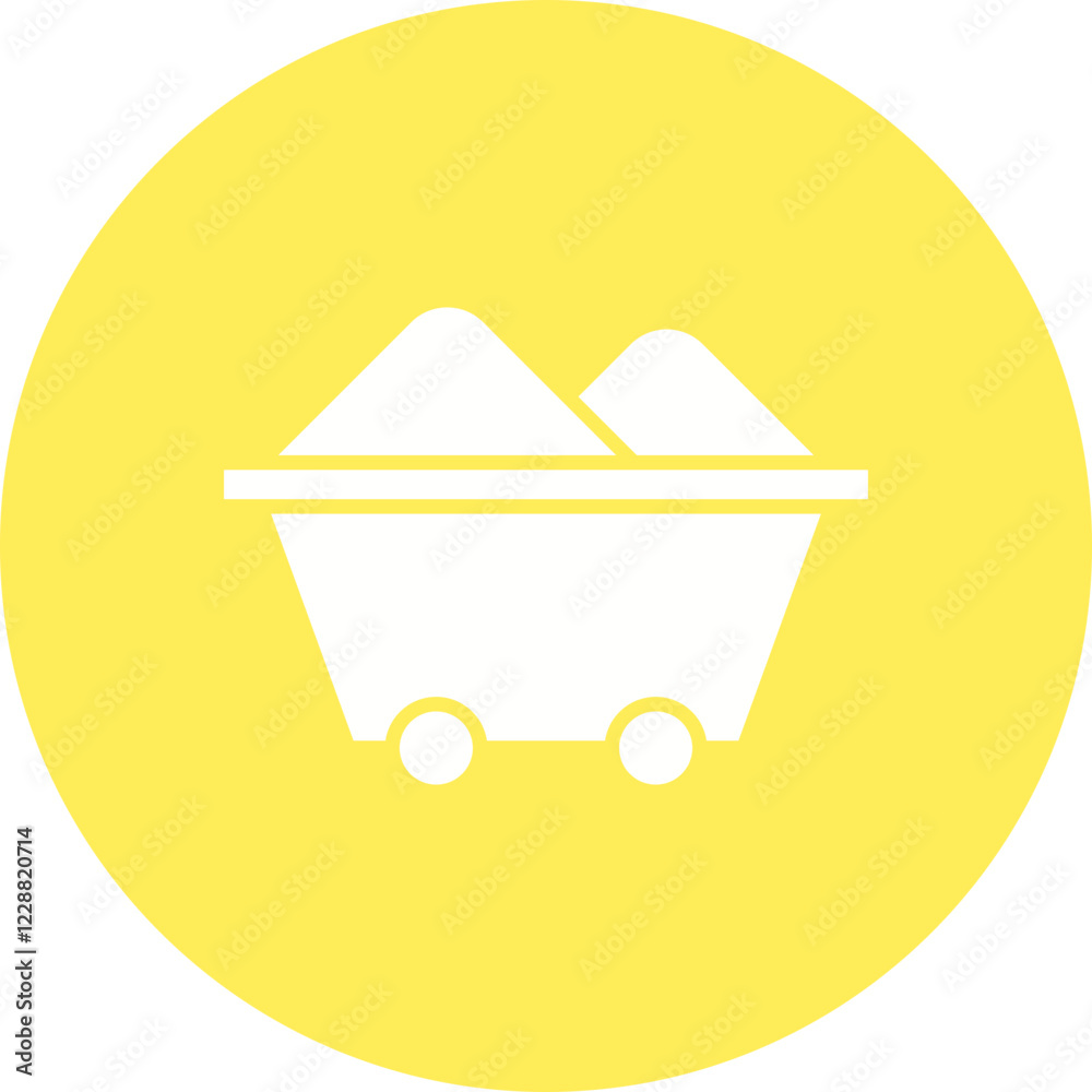 Wagon icon single vector illustration Wagon icon single vector illustration