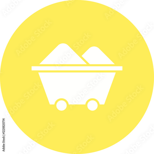 Wagon icon single vector illustration