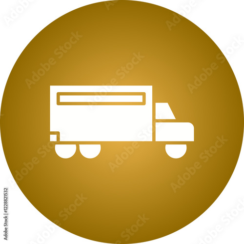 Truck icon single vector illustration