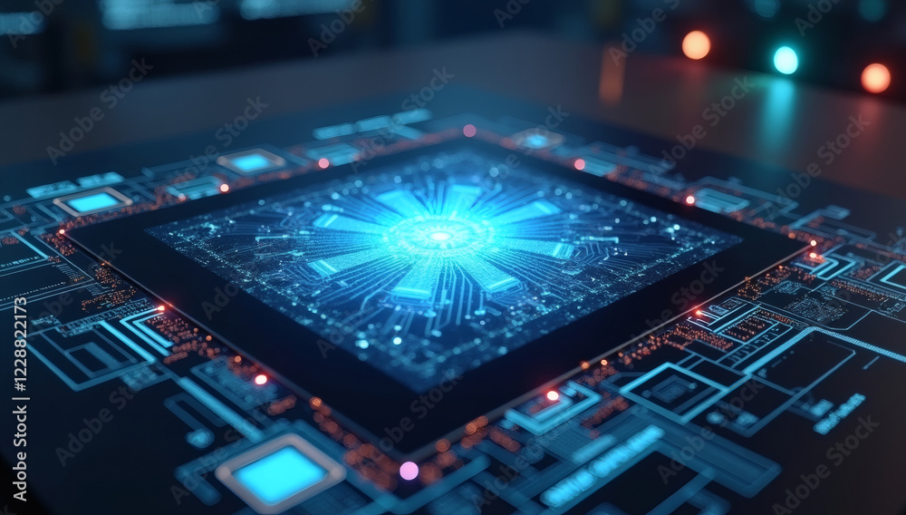 futuristic digital tablet on a project, Technology background, Business background, Finance background futuristic digital tablet on a project, Technology background, Business background, Finance background
