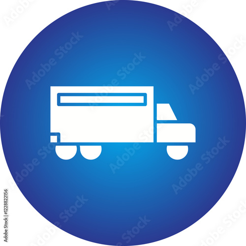 Truck icon single vector illustration