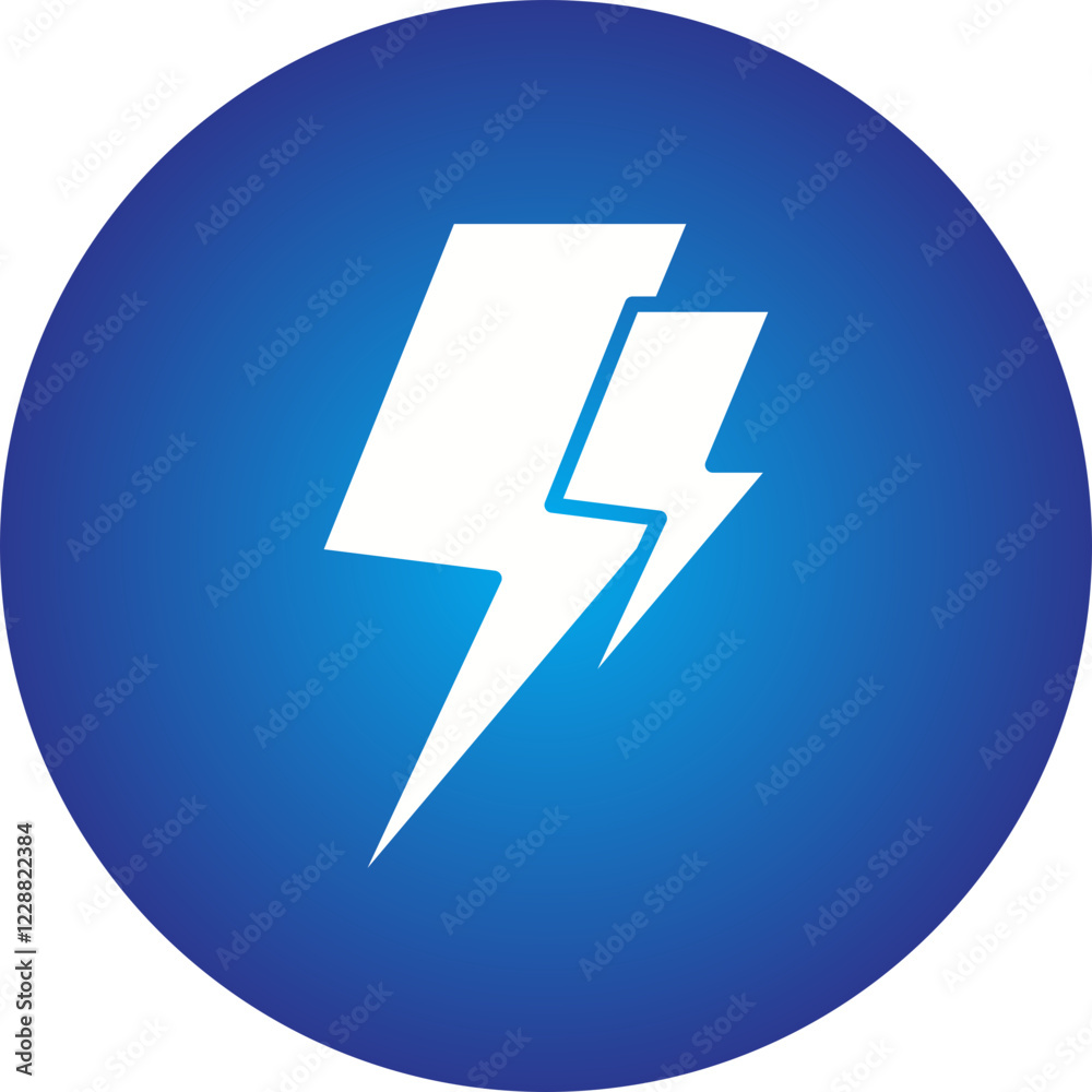 Electric Current icon single vector illustration Electric Current icon single vector illustration