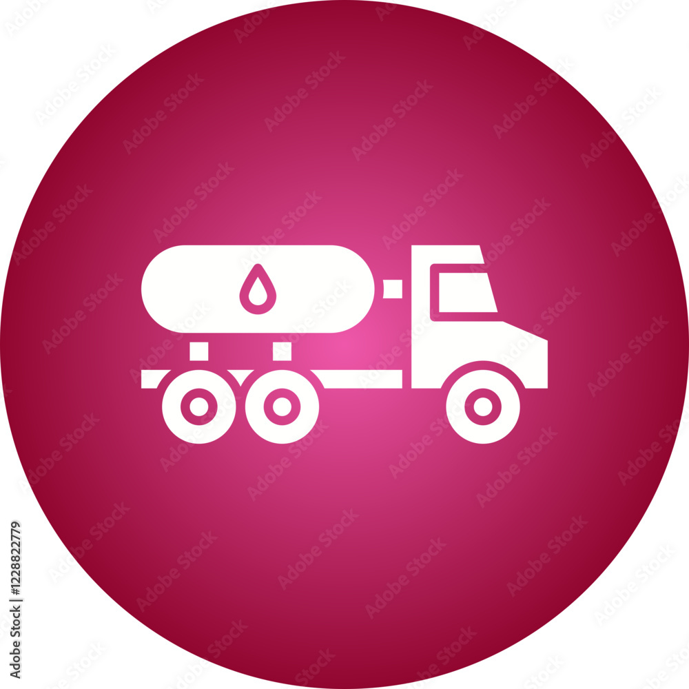 Tank Truck icon single vector illustration Tank Truck icon single vector illustration