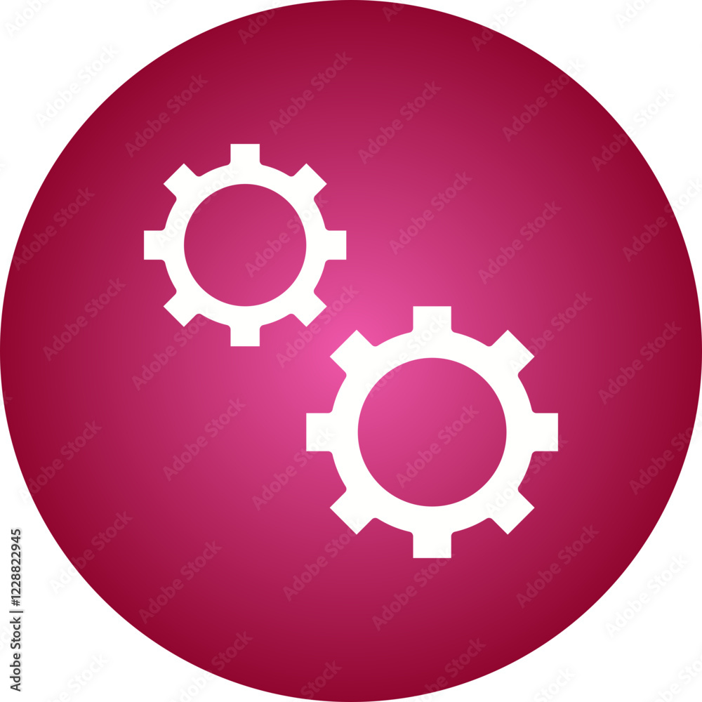 Cogwheel icon single vector illustration Cogwheel icon single vector illustration