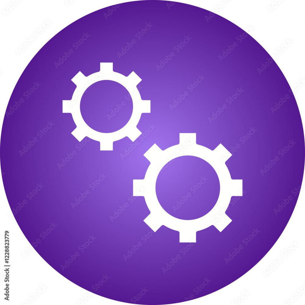 Cogwheel icon single vector illustration Cogwheel icon single vector illustration