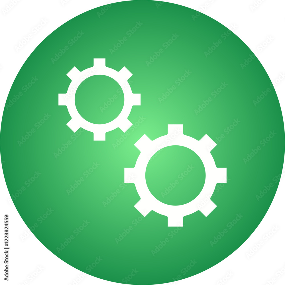 Cogwheel icon single vector illustration Cogwheel icon single vector illustration