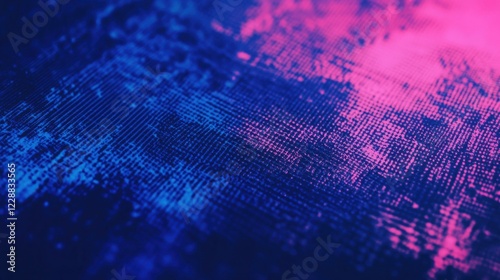 A high-energy background with bold blue brush strokes, halftone dots, and sharp scratch textures for a sports theme.