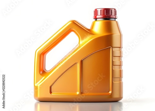 Minimalist Engine Oil Can: Impact on Fuel Economy - Stock Photo photo