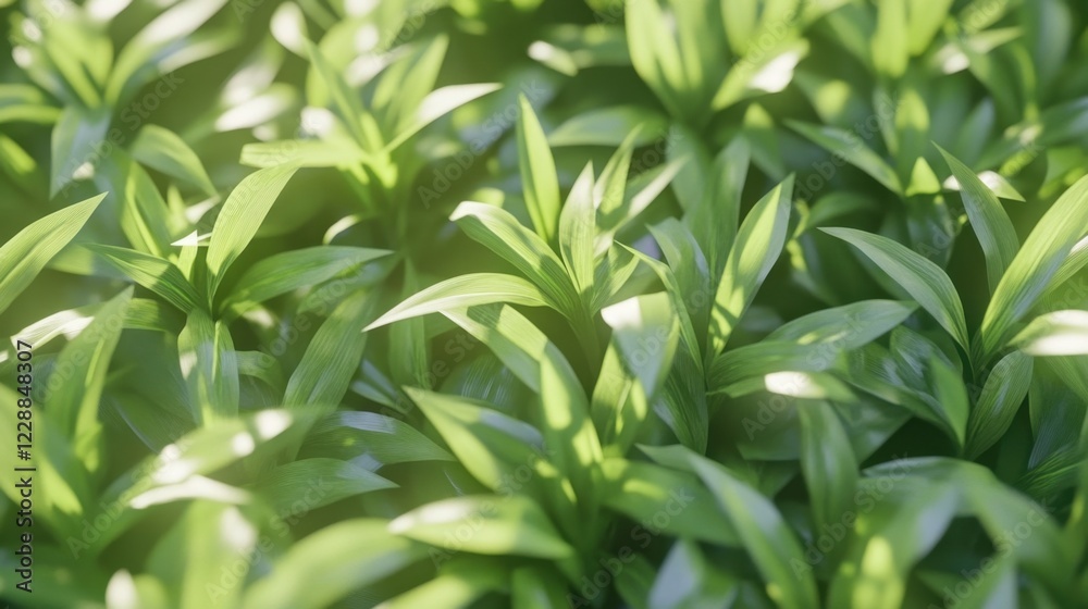 Fototapeta premium Clean and lush green grass, evenly spread and captured with sharp detail for eco and environment themes