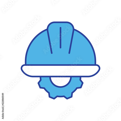 labour day icon isolated on a white background. Vector illustration.