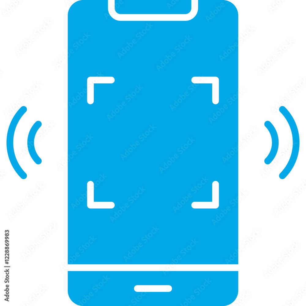 Smartphone Shake icon single vector illustration Smartphone Shake icon single vector illustration