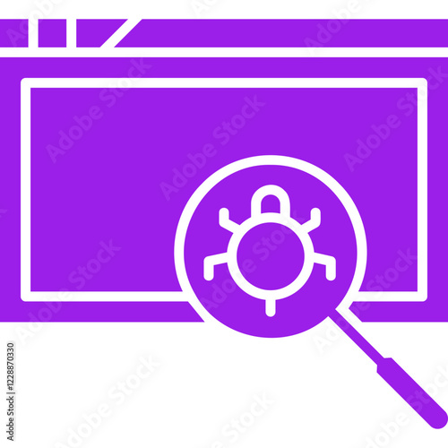 Insecure Code icon single vector illustration