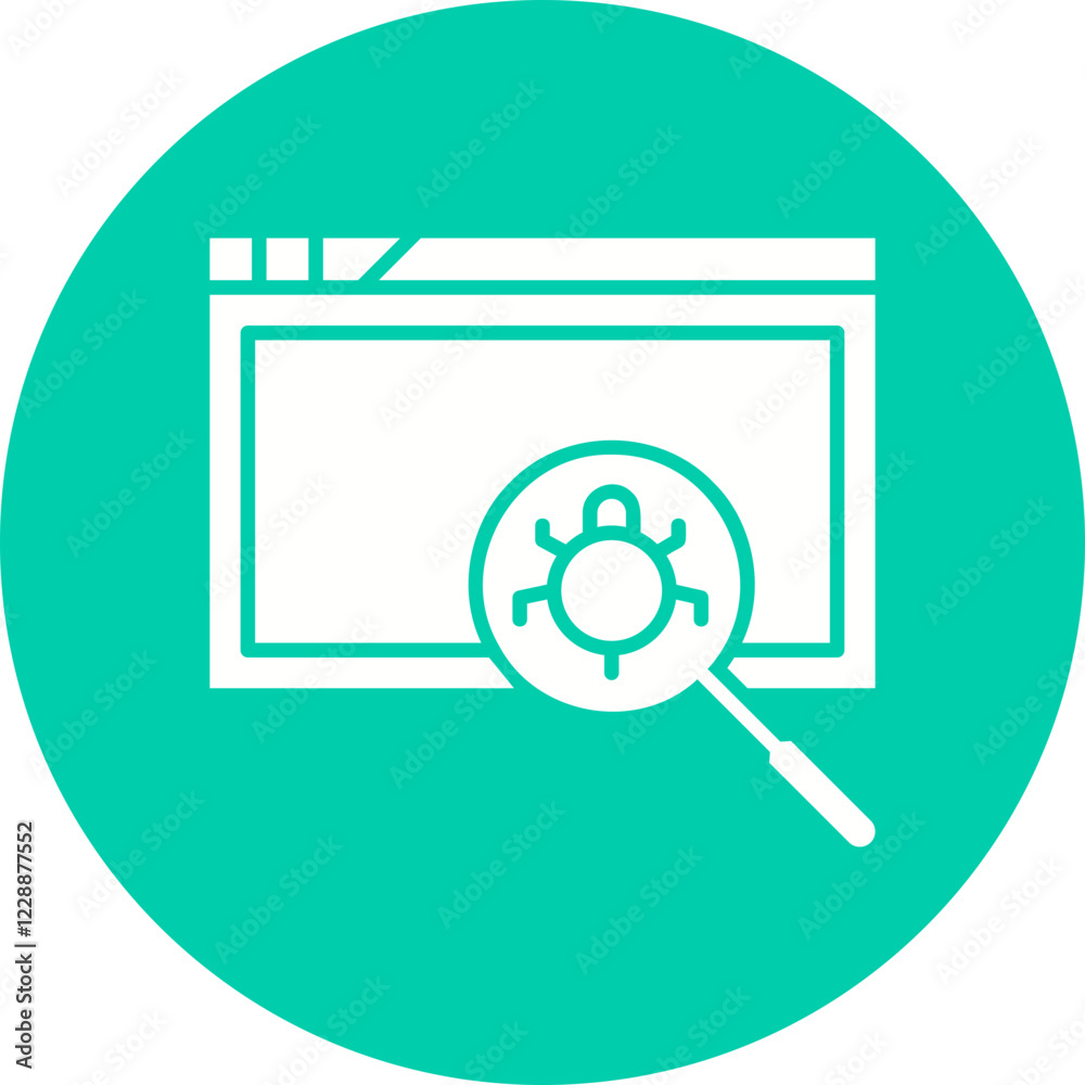 Insecure Code icon single vector illustration Insecure Code icon single vector illustration