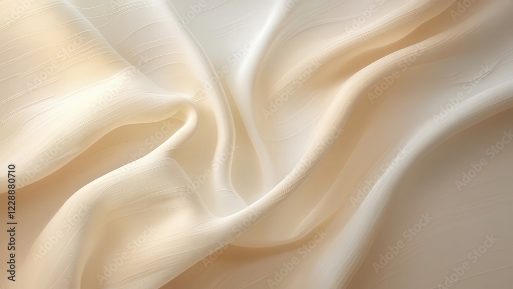 Obraz premium silk, satin, fabric, cloth, texture, material, textile, soft, decoration, smooth, wave, gold, pattern, luxury, drapery, shiny, silky, curve, fashion, purple, golden, shine, elegant, elegance, color