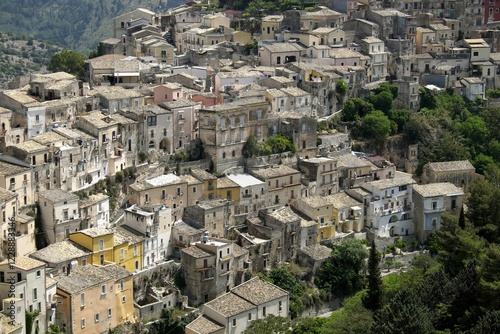 The historic centre of Ragusa Ibla, Sicily, Italy, Europe