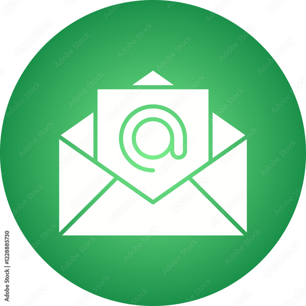 Email Address icon single vector illustration Email Address icon single vector illustration