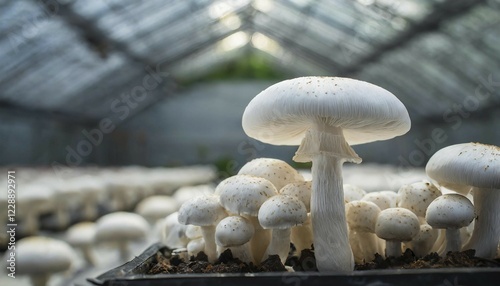 AI generated, mushroom, champignons (Agaricus), AI generated