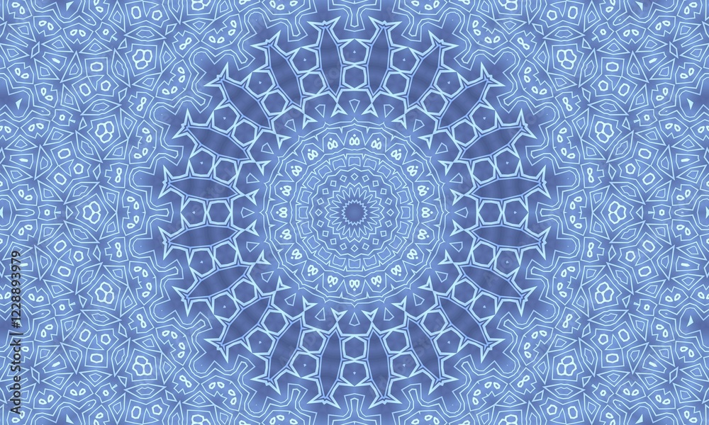 Gradient blue background with abstract radial pattern Gradient blue background with abstract radial pattern