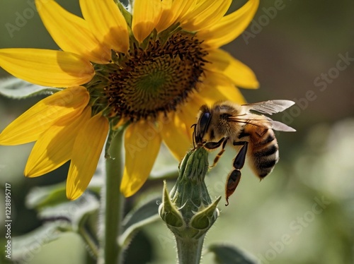 bumblebee on a sunflower