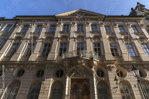 Palais Holnstein, Archbishop's Palace, Rococo Building, Munich, Upper Bavaria, Germany, Europe
