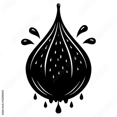 blooproach silhouette vector illustration 