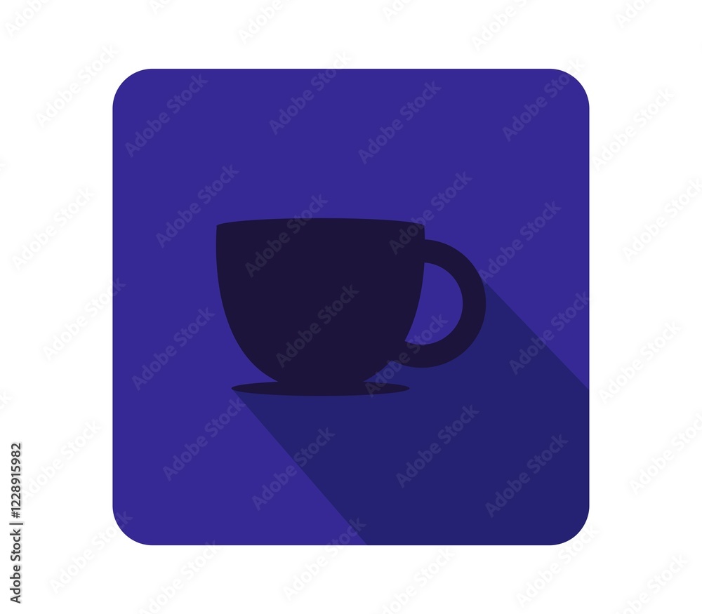 Coffee icon illustrated in vector on white background Coffee icon illustrated in vector on white background