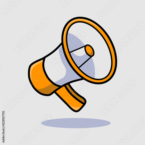 megaphone icon vector illustration