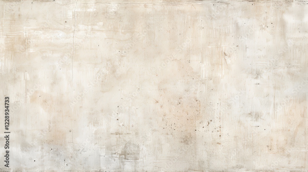 Old Concrete Wall Texture, Abstract Grunge Background With Cracks And Scratches, Space For Text