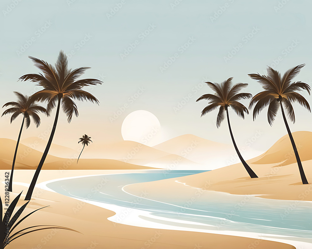 Obraz premium Landscape, nature