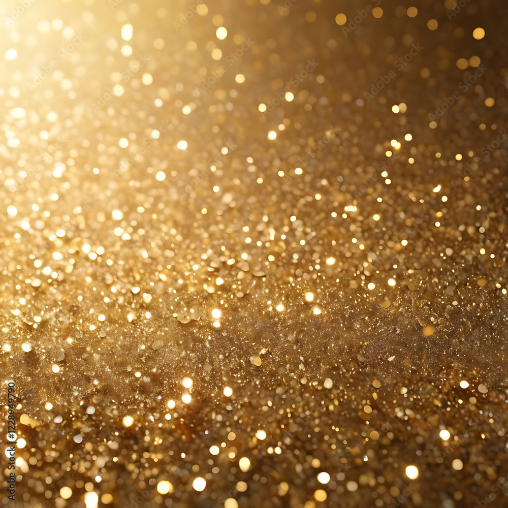 Abstract golden twinkle background. shiny, horizontal, celebration, glowing, bright, decoration, gold - metal, pattern, textured, gold colored, ai Abstract golden twinkle background. shiny, horizontal, celebration, glowing, bright, decoration, gold - metal, pattern, textured, gold colored, ai