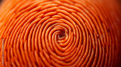 macro view of human hand fingerprints