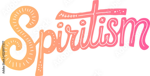 Spiritism Hand Lettering.