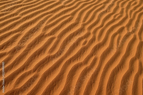 Sand ripples, texture on a sanddune, Tassili n'Ajjer, Sahara desert, North Africa, Algeria, Africa photo