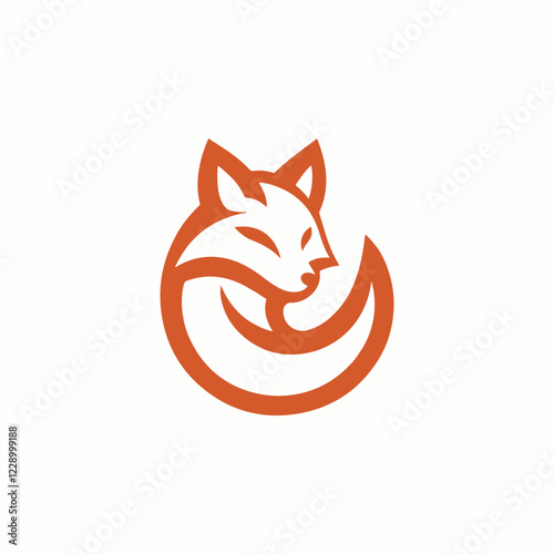 Kitsune fox logo