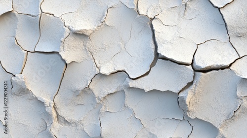 Detailed closeup of cracked wall, a study in texture and decay closeup