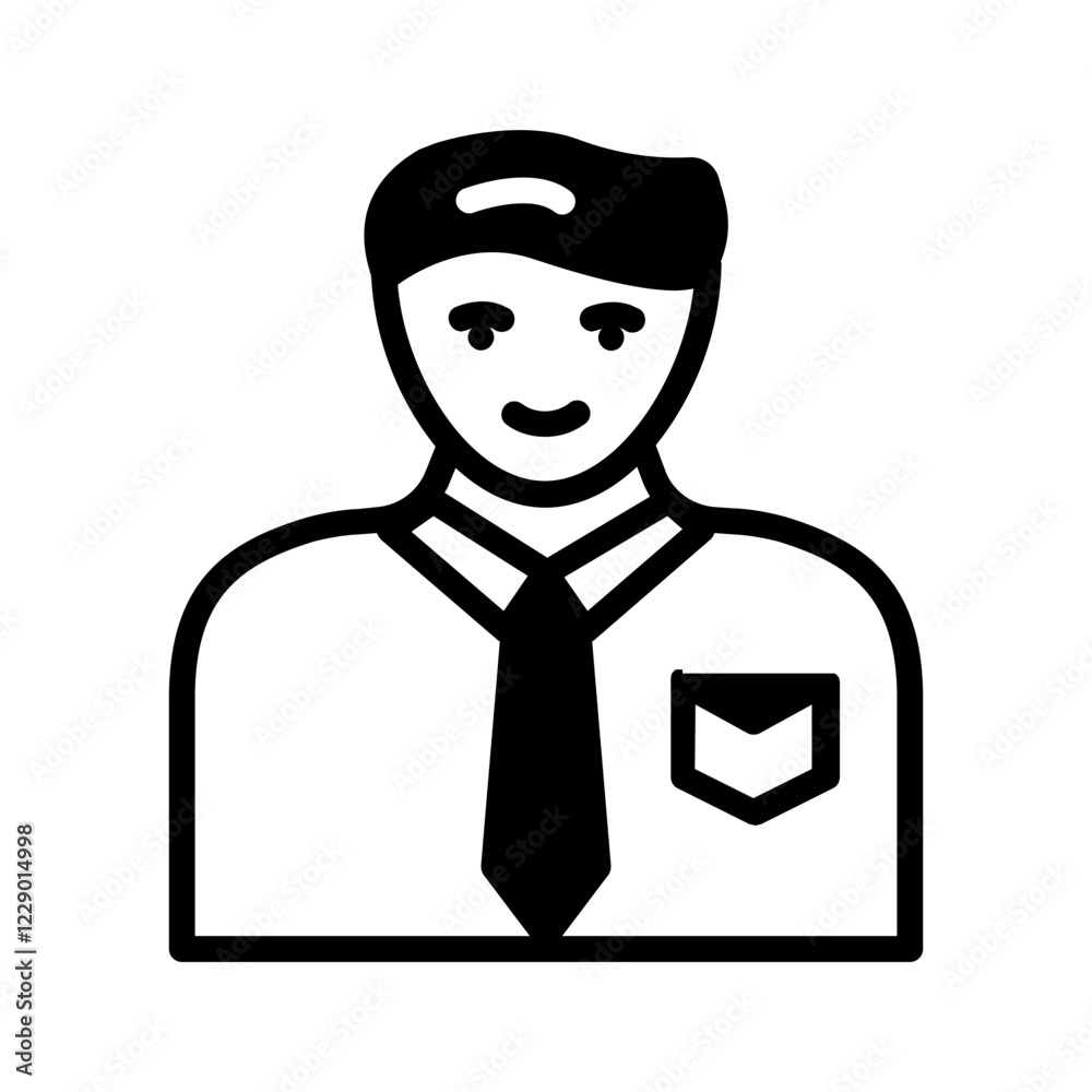 Vector black icon for Professional Vector black icon for Professional