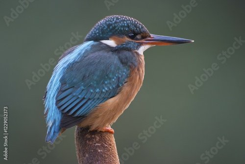 Kingfisher (Alcedo atthis), Emsland, Lower Saxony, Germany, Europe photo