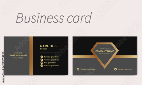  Professional Business Card Design For Marketing, Minimalist Business Card Template, Business Card For Your Brand Identity, Stylish Business Card Template, Attractive Business Card Template Design.
