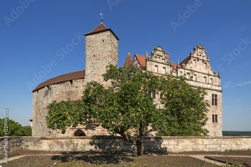 Cadolzburg Castle, Cadolzburg, Middle Franconia, Bavaria, Germany, Europe photo