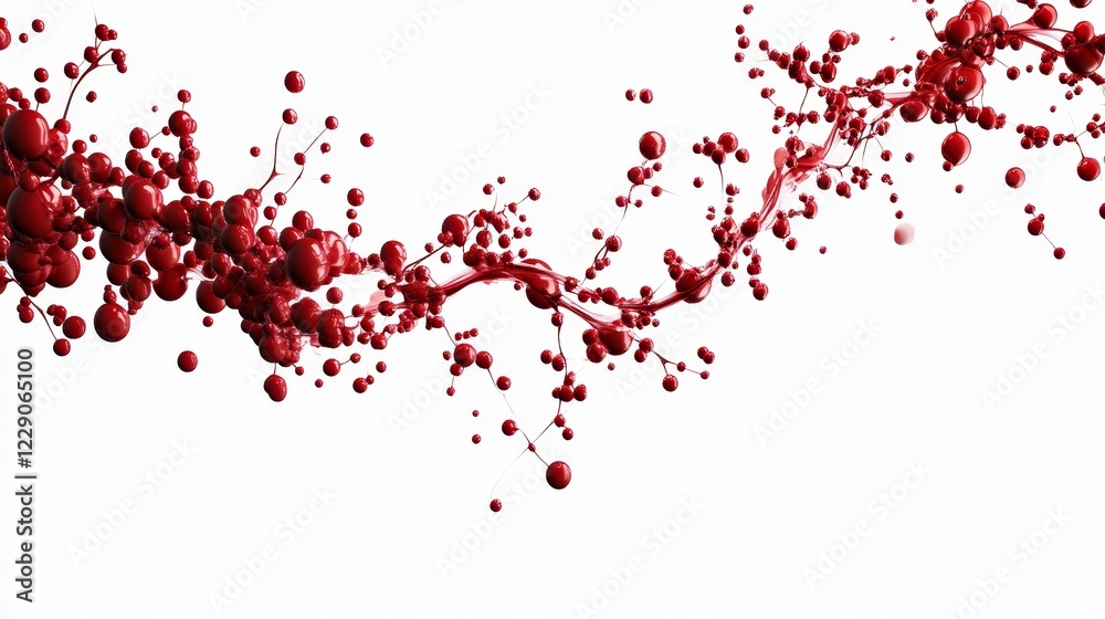 Photorealistic visualization of advanced healing peptides for tissue reconstruction process Photorealistic visualization of advanced healing peptides for tissue reconstruction process