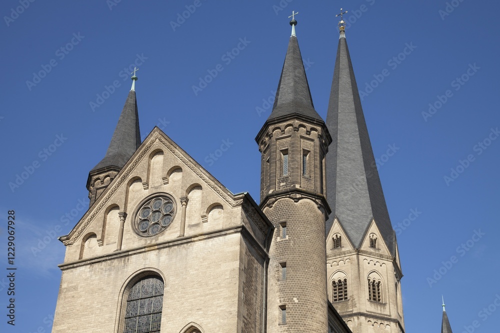 Bonner Minster, Minster Basilica, Bonn, Rhineland, North Rhine-Westphalia, Germany, Europe Bonner Minster, Minster Basilica, Bonn, Rhineland, North Rhine-Westphalia, Germany, Europe