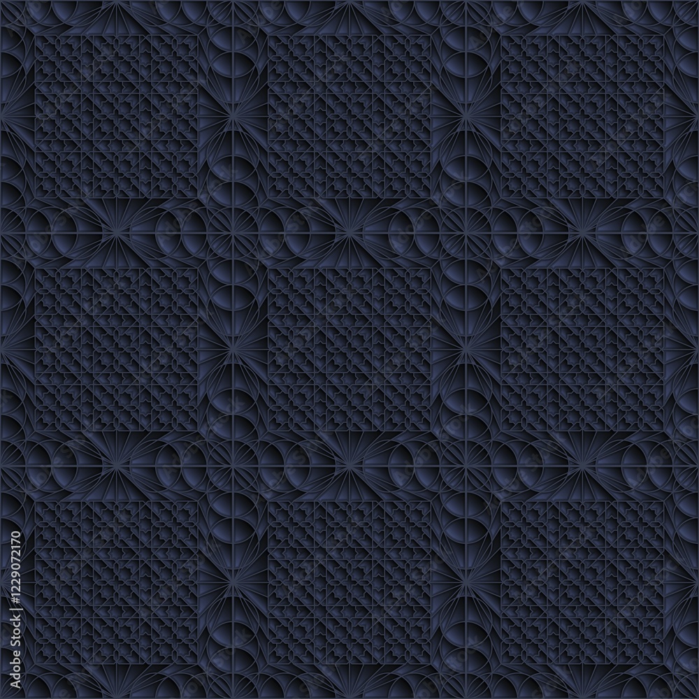 Islamic ornament seamless pattern, vector illustration Islamic ornament seamless pattern, vector illustration