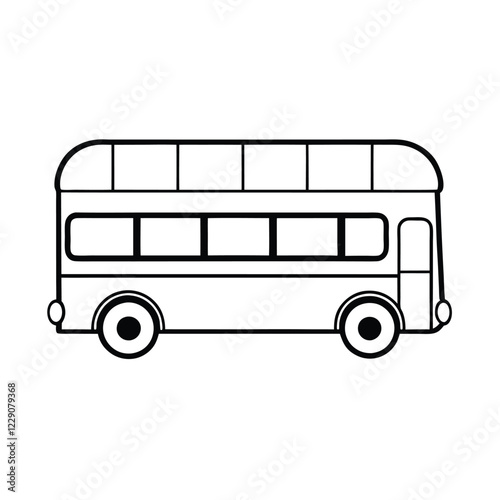 illustration of a bus