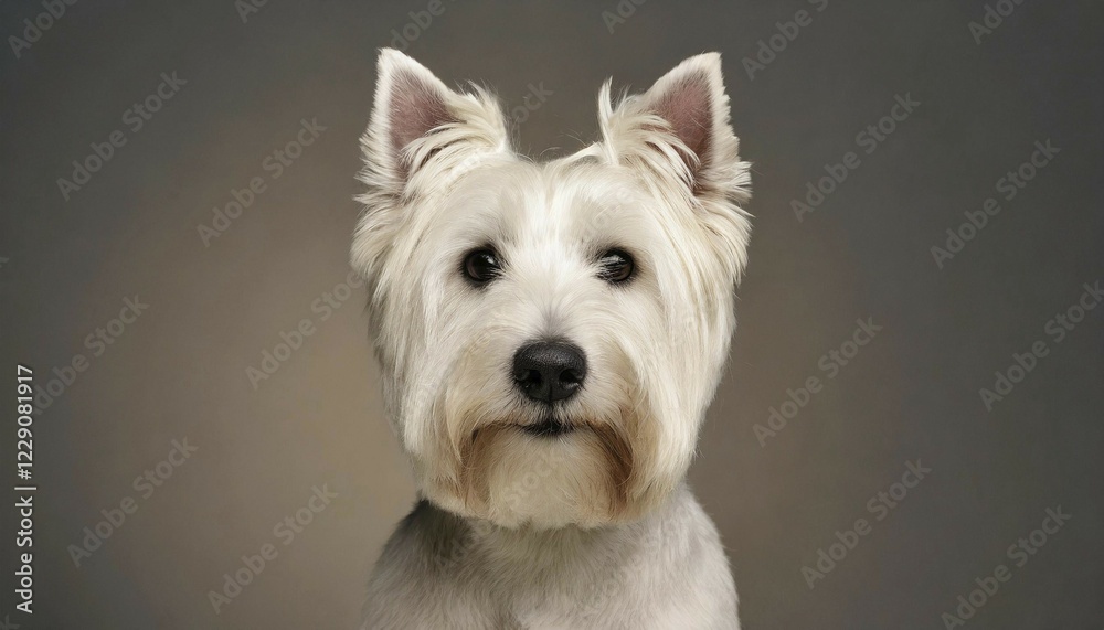 Pets, Dog, West Highland White Terrier, AI-generated, AI generated Pets, Dog, West Highland White Terrier, AI-generated, AI generated