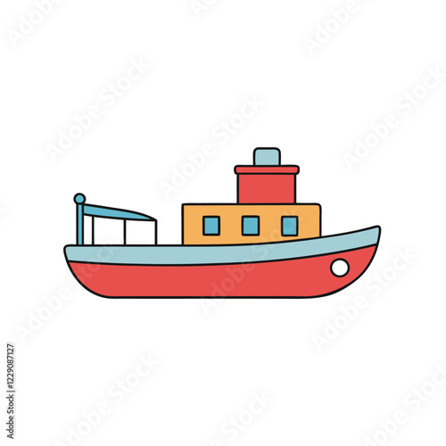 illustration of a ship