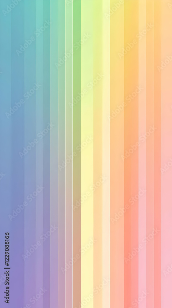 Pastel rainbow stripes, blurred background, website banner Pastel rainbow stripes, blurred background, website banner