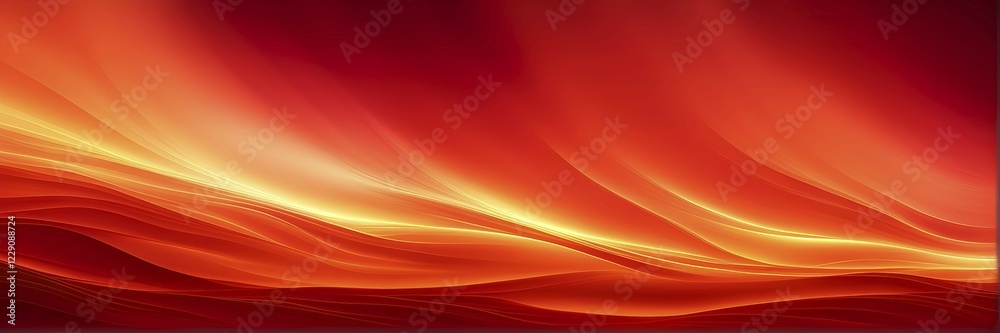 Obraz premium Abstract background with flowing waves ar31, AI generated, vibrant, colorful, calm, meditation