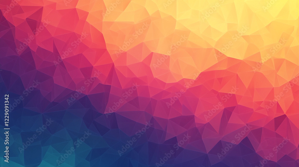 Fototapeta premium Abstract gradient background with textured brush strokes blending from warm orange, Vibrant purple to yellow gradient background. Abstract graphic gradient texture background
